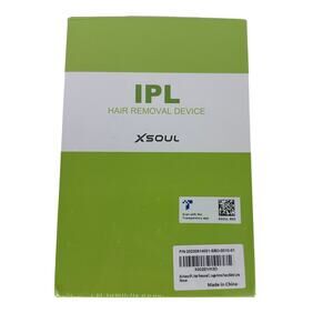 NIB IPL XSOUL At-Home Women Men Painless Technology Laser Hair Removal Device